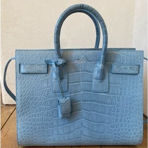Saint Laurent Alligator Skin Sac de Jour $33,000